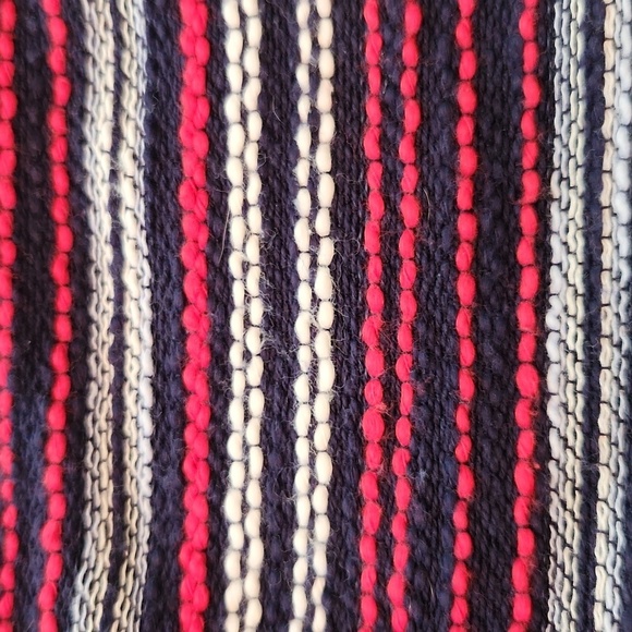 Janie and Jack Navy Blue Red White Boucle Dress Size 10 - Picture 4 of 9